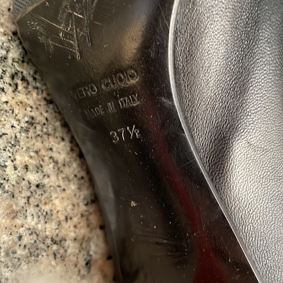 Giuseppe Zanotti Open Toe Leather Booties - Picture 6 of 8